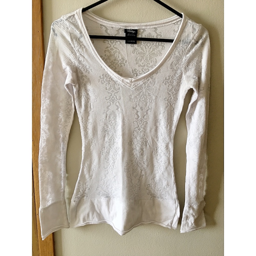 NWOT | White Long Sleeve | M | Vanity